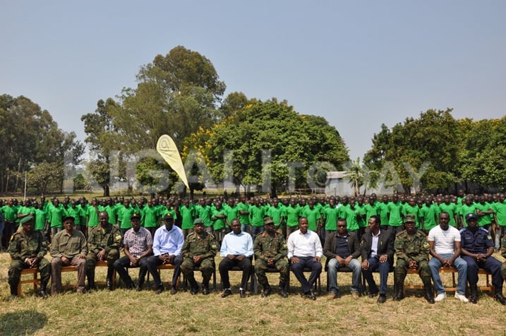 Urubyiruko rwishimiye ibikorwa rakorewe muri iki cyumweru cyose.