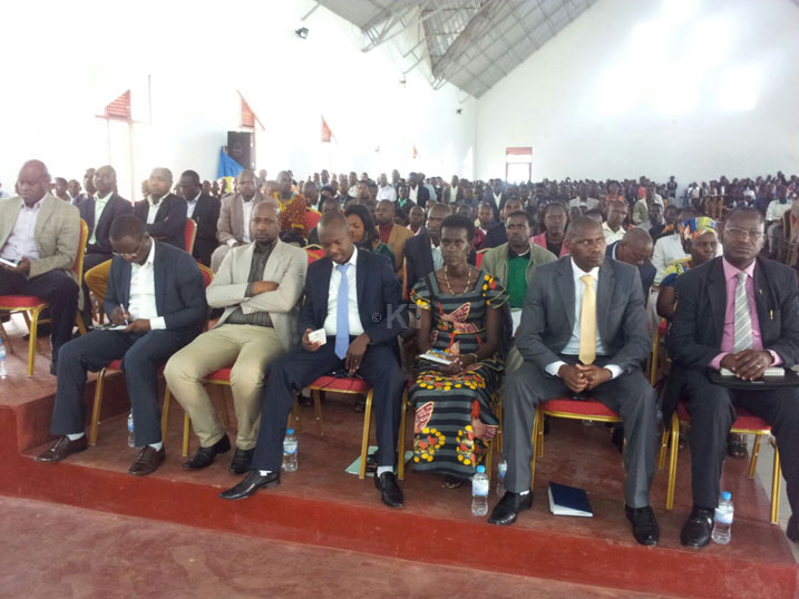 Abayobozi b'inzego z'ibanze bari bayitabiriye ku bwinshi.