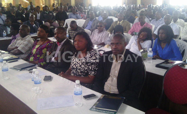 Iyi nama yitabiriwe n'abayobozi b'uturere n'abayobozi ba SACCO.
