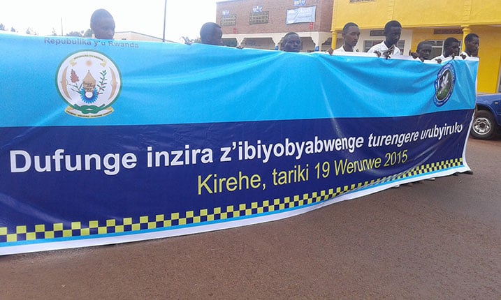 Iyi niyo nsanganyamatsiko y'ubukangurambaga bwo kurwanya ibiyobyabwenge.