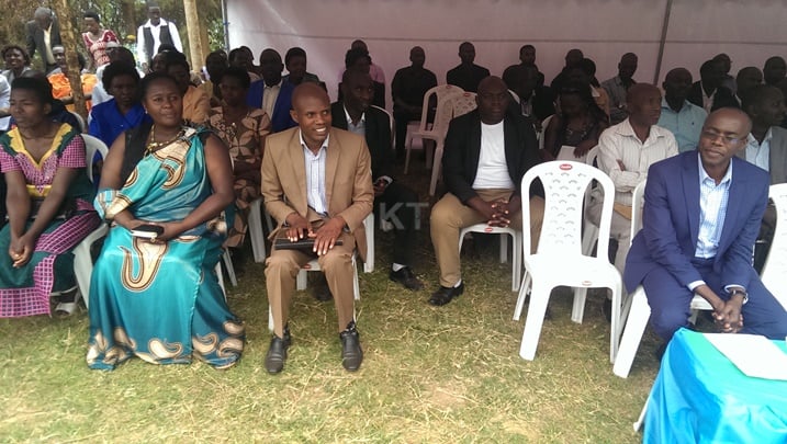 Inzego z'ubuyobozi zari zitabiriye iki gikorwa.