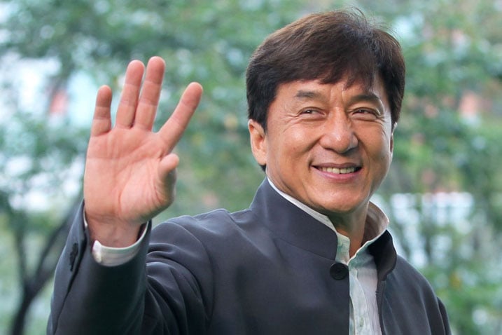 Jackie Chan ku mwanya wa kabiri mu kwinjiza iritubutse muri filime.