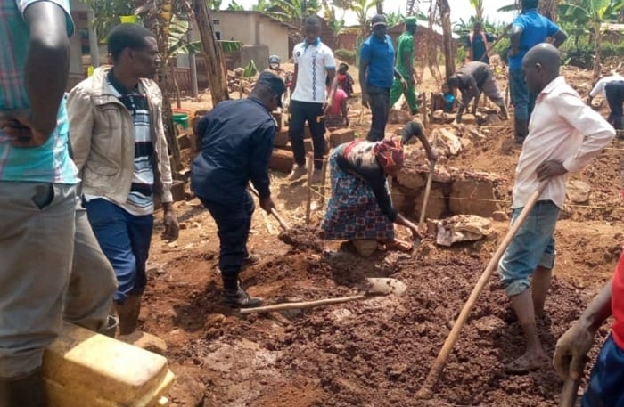 I Jarama na ho babanje gucukura umusingi kugira ngo bazabone uko bubakira utishoboye
