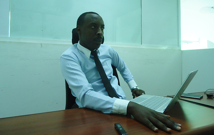 Jules Ntabwoba, Umuvugizi w'Ikigo Rwanda Online gikurikirana imirimo y'urubuga Irembo