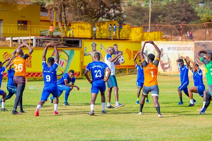  Umutoza Haringingo yibanze ku myitozo yo kongerera ingufu abakinnyi