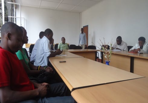 Kabagwira na bamwe mu banyamakuru barega Huguka.