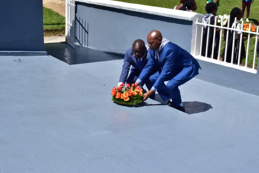 Imibiri isaga 200 y'Abatutsi bishwe tariki 07 Mata 1994 ishyinguye ku Rwibutso rwa Kabaya 