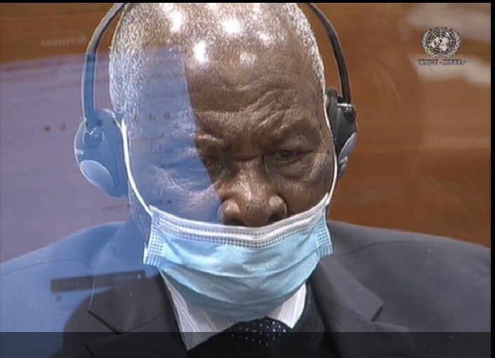 Kabuga Félicien ubwo yari mu rukiko