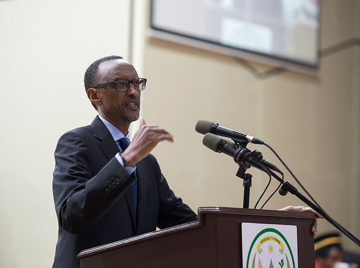 Perezida Kagame mu nteko kuri uyu wa kane.