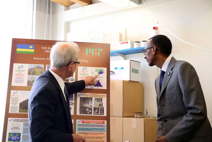 Perezida Kagame yerekwa ibikorerwa muri kaminuza ya Massuchusetts Institute of Technology (MIT).