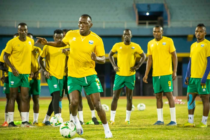 Meddie Kagere ejo yakoranye imyitozo na bagenzi be