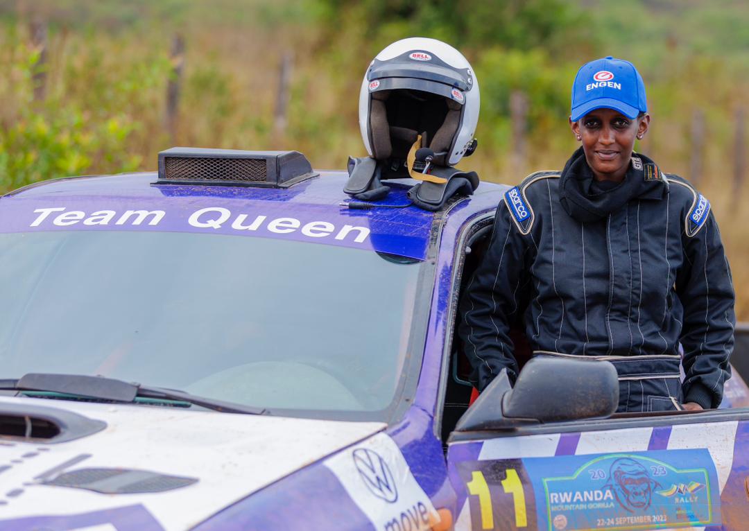 Queen Kalimpinya yinjiye mu mukino wo gusiganwa mu mamodoka mu mwaka wa 2019