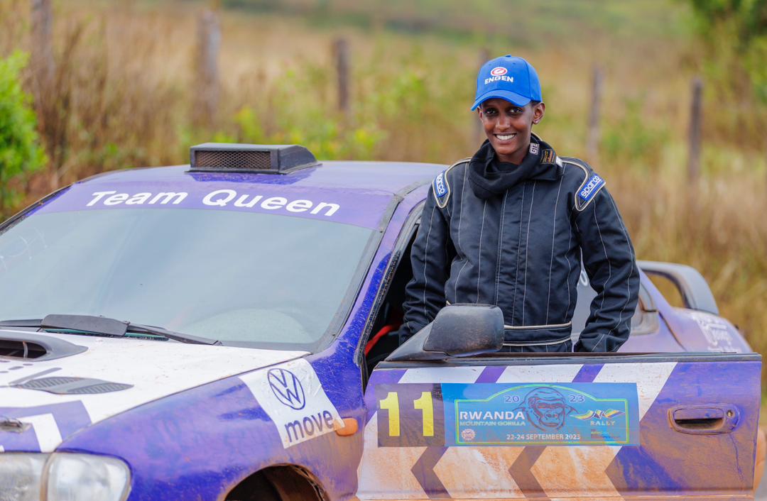 Queen Kalimpinya ni umwe mu bitabiriye Rwanda Mountain Gorilla Rally 2023