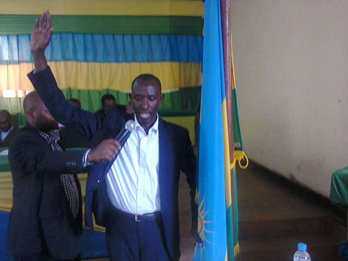 Kamali Aime Fabien, Umuyobozi w'ubu w'Akarere ka Nyamasheke.