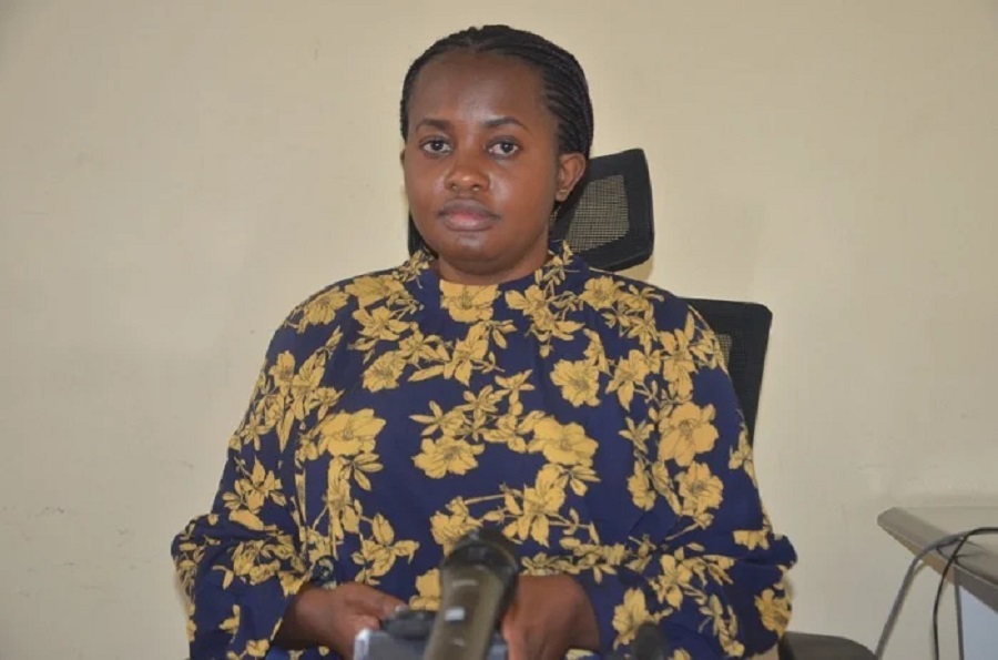Kamanzi Axelle yari Visi Meya ushinzwe imibereho myiza y