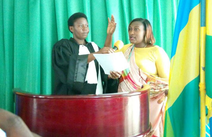 Kayitesi Alice arahirira kuyobora Akarere ka Kamonyi 
