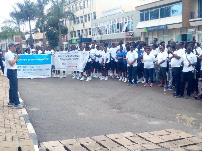 Ambasaderi Peter Vrooman wa USA mu Rwanda na we yitabiriye icyo gikorwa