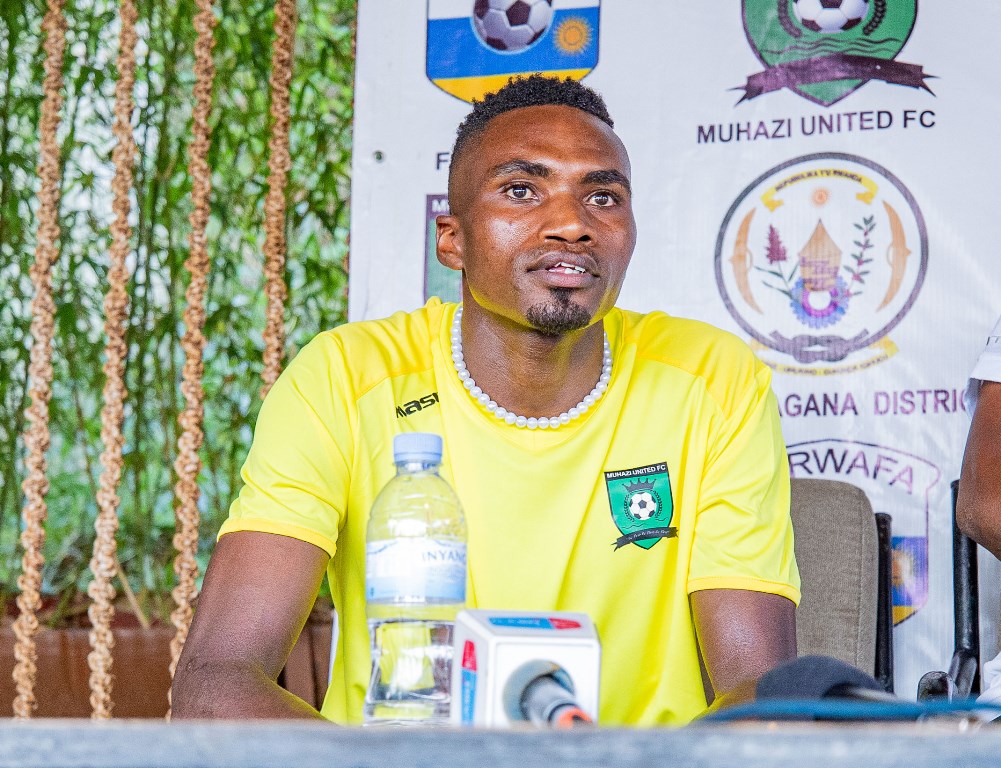 Kapiteni wa Muhazi United Habineza Ish'aq Samuel 