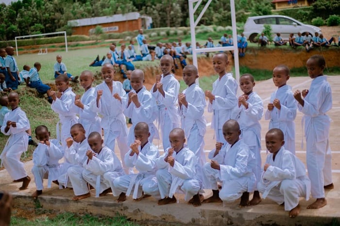 Abana bishimiye iki gikorwa n