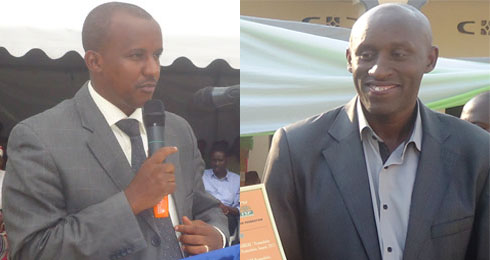 Kayumba Bernard na Habyarimana Jean Baptiste beguye.