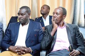 Kayiranga Baptista (uri iburyo) hamwe na Habimana Sosthene ndetse na Seninga Innocent bose banyuze muri iyi kipe