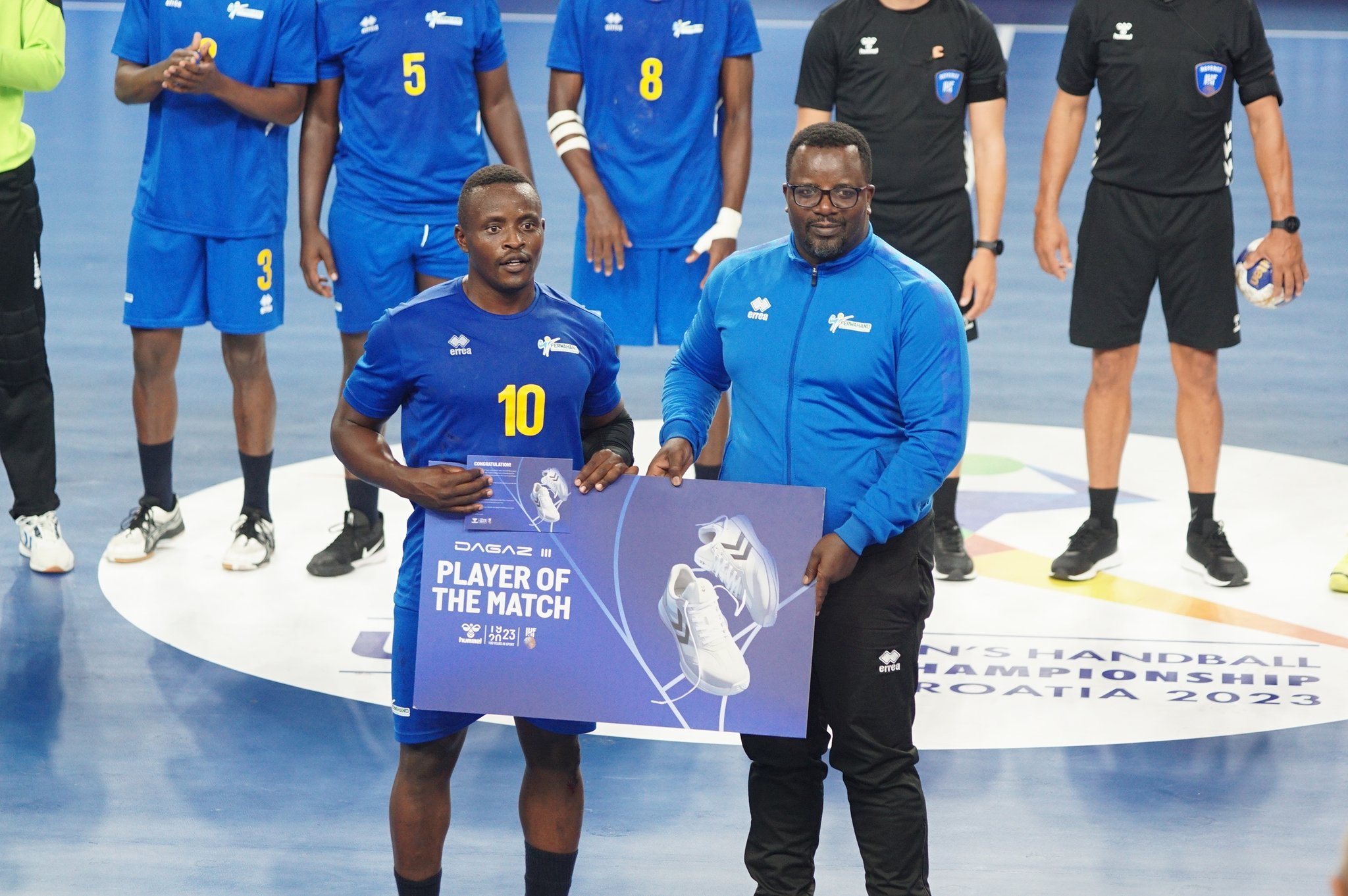 Akayezu Andrew nawe yahembwe nka Player of the Match