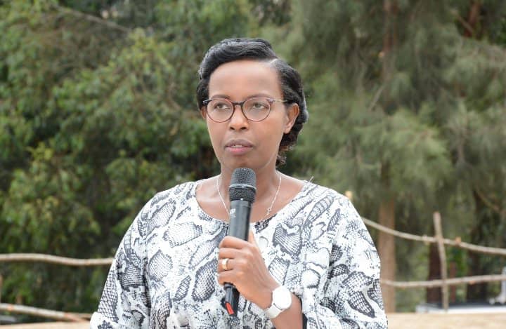 Umuyobozi wungirije w'Umujyi wa Kigali ushinzwe Ubukungu n'Imibereho myiza y'Abaturage, Martine Urujeni
