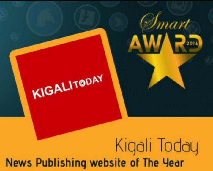 Kigali Today ni yo yegukanye igihembo cya website y'umwaka ikoresha neza imbuga nkoranyambaga kurusha izindi