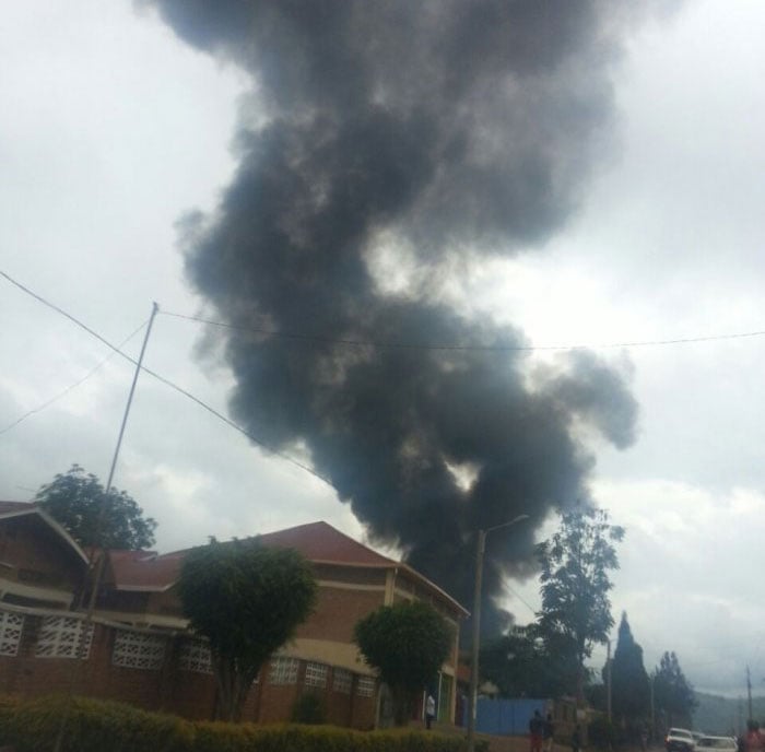 Gereza ya Kimironko yafashwe n'inkongi y'umuriro