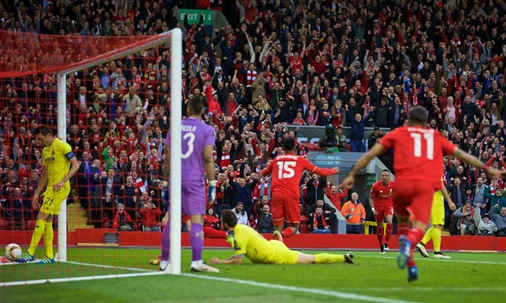 Liverpool yarushije bigaragara Villareal