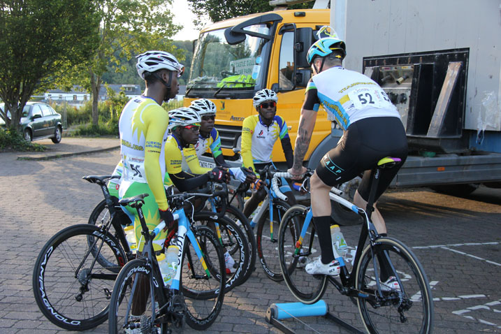 Team Rwanda ihagarariwe n'abakinnyi bane