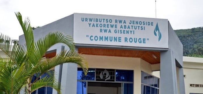 Urwibutso rwa Gisenyi rwiswe Komine Rouge kubera ubugome ndengakamere bwahakorewe mu kwica Abatutsi