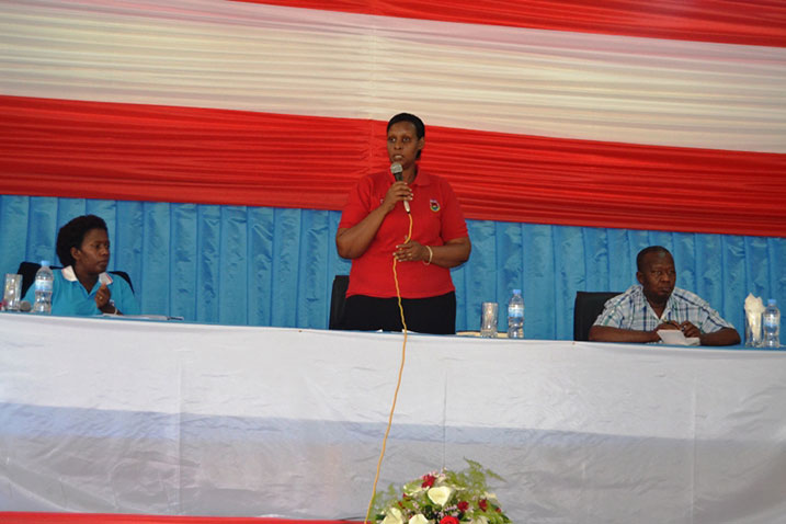 Komiseri Gasinzigwa yasabye abayobozi muri FPR-Inkotanyi gutekereza cyane ahazaza h'u Rwanda.