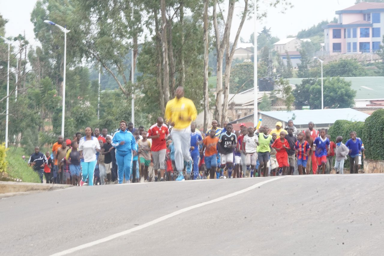 Babanje kunanura imitsi mu mujyi wa Nyanza mbere yo kwerekeza muri Stade