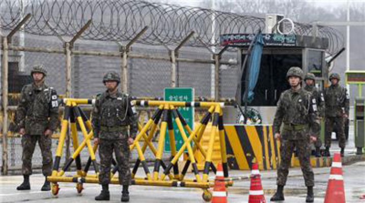 Korea zombi ziryamiye amajanja ku mipaka.
