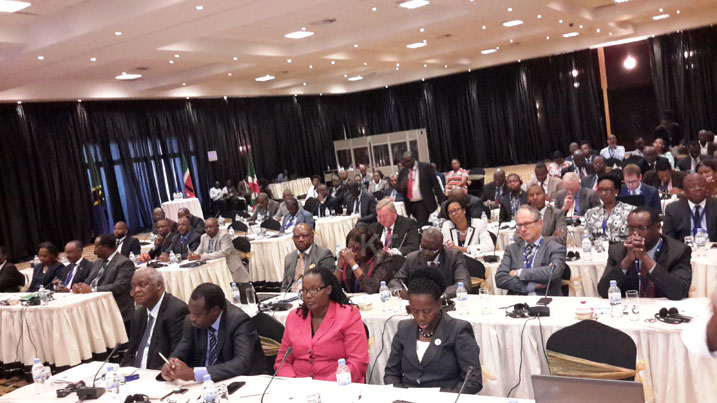 Abayobozi mu bihugu bigize ATI hamwe n'ibyifuza kujyamo, bahuriye mu nama rusange y'umunsi umwe i Kigali.