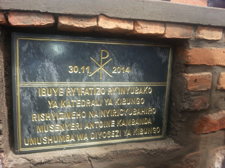 Kubaka Paroisse Cathedral ya Kibungo byatangijwe tariki 30/11/2014.