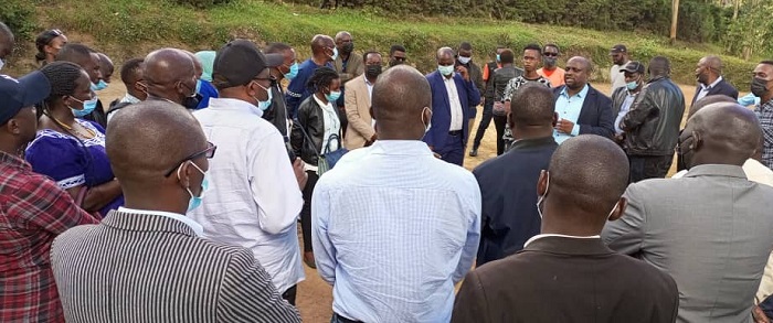 Abikorera bahagarariye abandi mu Murenge wa Muhoza, bishimiye kumenya byinshi ku mateka y'urugamba rwo kubohora igihugu
