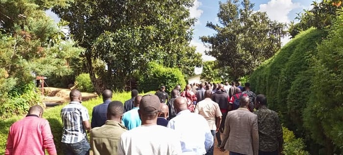 Mu gusura Ingoro Ndangamateka y'Urugamba rwo kubohora igihugu abikorera batambagijwe bimwe mu bice bihagize