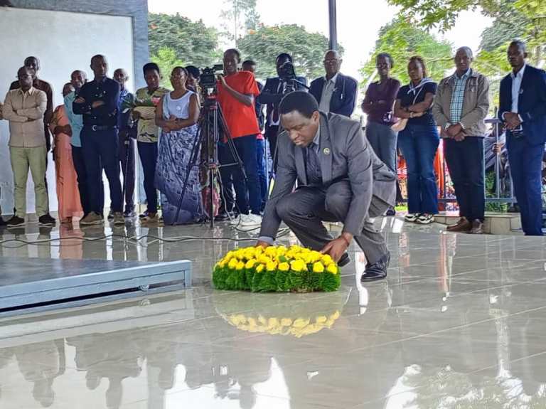 Kunamira abashyinguye mu rwibutso rwo mu ruganda rwa mata