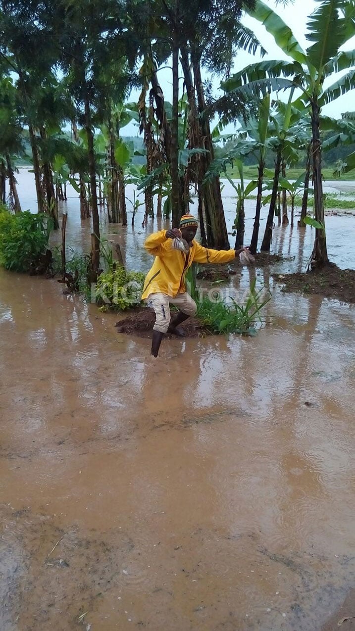 Ku wa gatanu igishanga cya Rwabuye cyari cyuzuye.