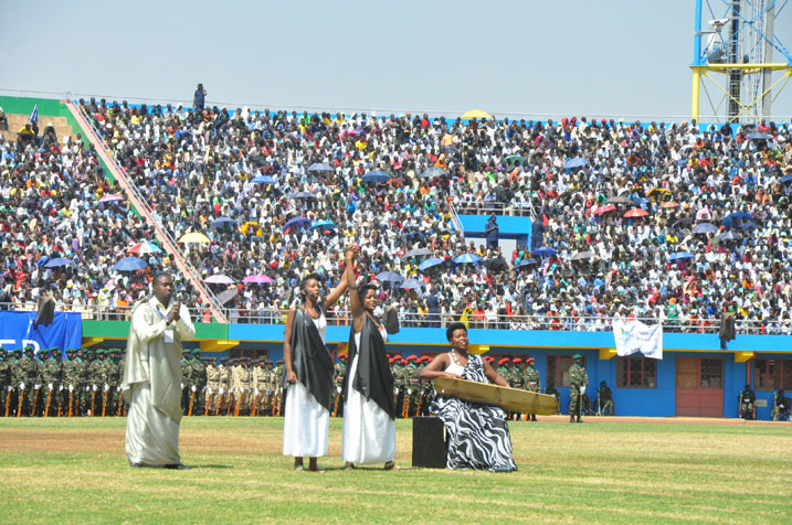 Haririmbwe indirimbo wahimbiwe uyu munsi wo kwibohora.