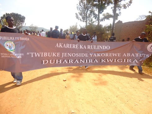 Bibutse abazize Jenoside bashimangira intego yo kwigira.