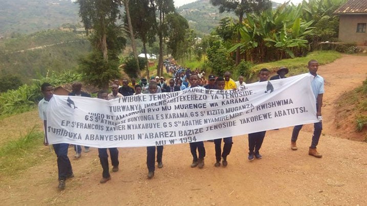 Urugendo rwo kwibuka abanyeshuri n