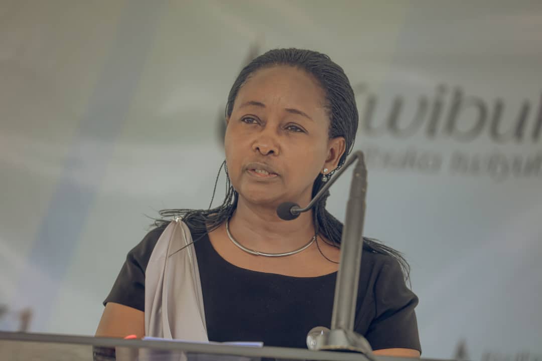 Hon. Nyirahabimana yasabye urubyiruko gukurana indangagaciro zizatuma bubaka Igihugu kizira amacakubiri