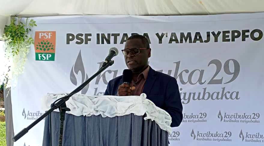 Dr Céléstin Kubumwe, Perezida wa PSF mu Majyepfo
