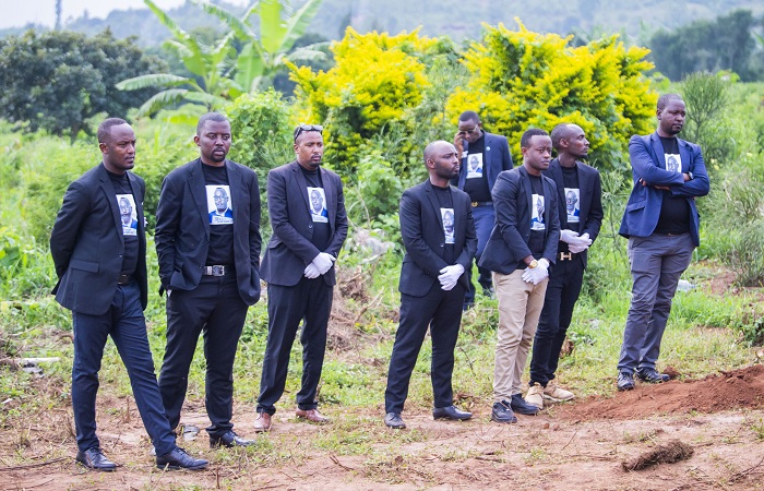 Bamwe mu bakoranaga na Charles Kwizera muri Kigali Today