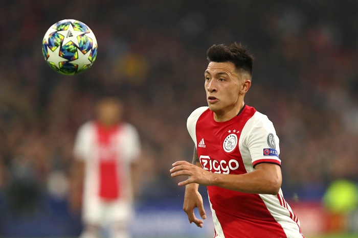 Lisandro Martinez wanze gukora imyitozo muri Ajax arifuzwa cyane na Manchester United