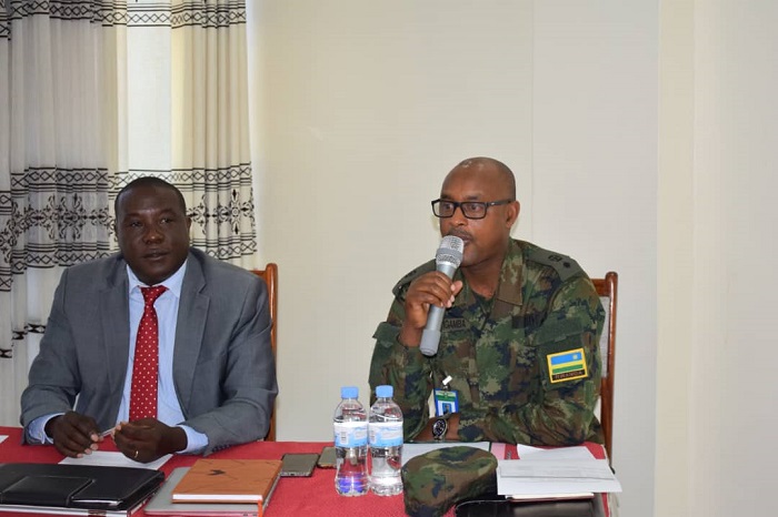 Lt Col Jean Marie Vianney Kayigamba yasobanuye ko ingabo ziteguye kunganira inzego za gisivili mu kurwanya imirire mibi
