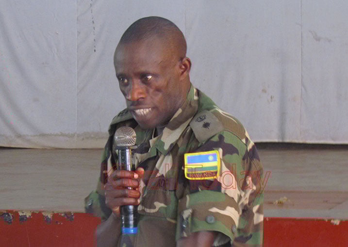 Lt. Col. Ruzahaza avuga ko batarwaniye igihugu ngo kizasubire aho cyavuye.